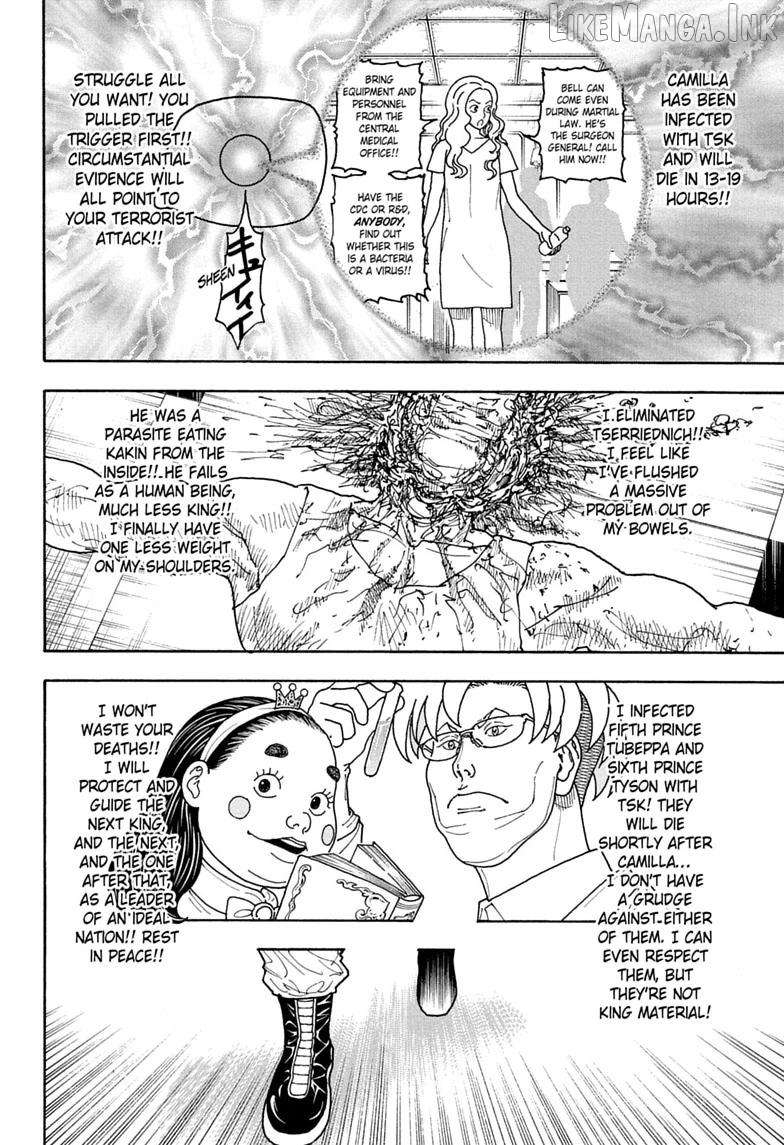 Hunter x Hunter, Chapter 417 image 16